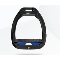Produktbild von Flex-On Safe-On Sicherheitssteigbügel für Reiter mit Grip in Schwarz/Schwarz/Blau