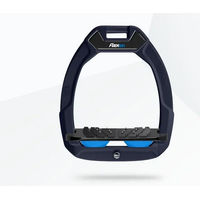 Produktbild von Flex-On Safe-On Sicherheitssteigbügel für Reiter mit Ultra Grip Neigung in Blau/Schwarz/Blau