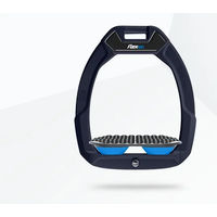Produktbild von Flex-On Safe-On Sicherheitssteigbügel für Reitsport Endurance aus Aluminium in Grau/Blau