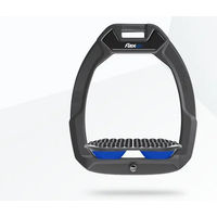 Produktbild von Flex-On Safe-On Sicherheitssteigbügel für Reitsport Endurance in Anthrazit Grau Blau