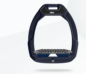 Flex-On Safe-On Sicherheitssteigbügel für Reitsport Endurance in Blau Grau Marine – Bild 1 von 1