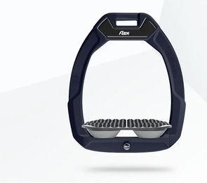 Flex-On Safe-On Sicherheitssteigbügel für Reitsport Endurance in Rot/Grau – Bild 1 von 1