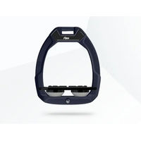 Produktbild von Flex-On Safe-On Sicherheitssteigbügel für Reitsport in Rot Schwarz Grau mit Flat Grip