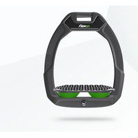 Produktbild von Flex-On Safe-On Sicherheitssteigbügel für Reitsteiger Endurance in Anthrazit Grau Grün