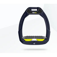 Produktbild von Flex-On Safe-On Sicherheitssteigbügel für Reitsteiger Endurance in Braun Grau Gelb