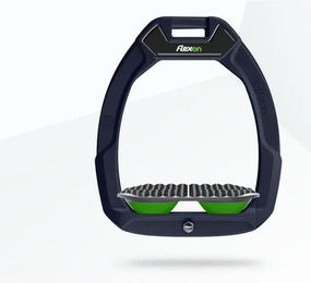 Flex-On Safe-On Sicherheitssteigbügel für Reitsteiger Endurance in Braun Grau Grün – Bild 1 von 1