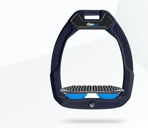 Flex-On Safe-On Sicherheitssteigbügel für Reitsteiger Endurance in Marine Grau Blau – Bild 1 von 1