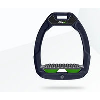 Produktbild von Flex-On Safe-On Sicherheitssteigbügel für Reitsteiger Endurance in Marine Grau Grün