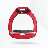 Produktbild von Flex-On Safe-On Sicherheitssteigbügel Incliné Grip für Kinder in Rot/Grau/Rot