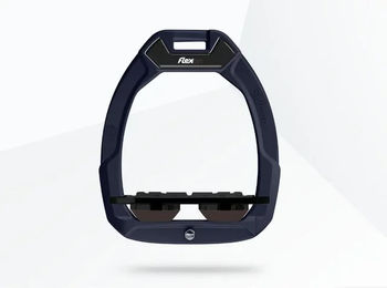 Flex-On Safe-On Sicherheitssteigbügel mit flachem Grip Grün Schwarz Braun – Bild 1 von 1