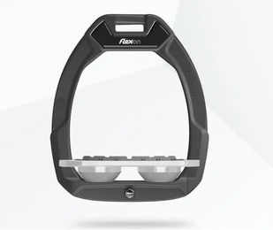 Flex-On Safe-On Sicherheitssteigbügel mit flachem Grip in Anthrazit/Grau/Grau – Bild 1 von 1