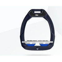 Produktbild von Flex-On Safe-On Sicherheitssteigbügel mit flachem Grip in Braun Grau Blau