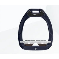 Produktbild von Flex-On Safe-On Sicherheitssteigbügel mit Flachgriff in Blau Grau Braun