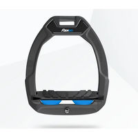 Produktbild von Flex-On Safe-On Sicherheitssteigbügel mit geneigtem Grip in Anthrazit Schwarz Blau
