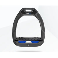 Produktbild von Flex-On Safe-On Sicherheitssteigbügel mit geneigtem Grip in Anthrazit Schwarz Blau
