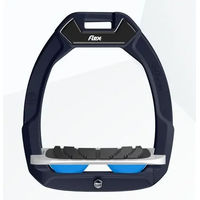 Produktbild von Flex-On Safe-On Sicherheitssteigbügel mit Grip in Grün/Grau/Blau