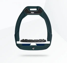 Flex-On Safe-On Sicherheitssteigbügel mit Grip in Grün Weiß oder Navy – Bild 1 von 1