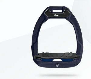 Flex-On Safe-On Sicherheitssteigbügel mit Neigung in Rot Schwarz Marine – Bild 1 von 1