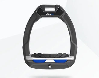 Flex-On Safe-On Sicherheitssteigbügel mit Neigungsgriff in Anthrazit Grau Blau – Bild 1 von 1