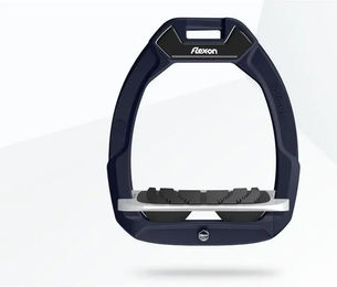 Flex-On Safe-On Sicherheitssteigbügel mit Neigungsgriff in Braun Grau Schwarz – Bild 1 von 1