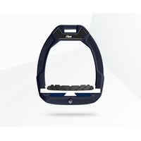 Produktbild von Flex-On Safe-On Sicherheitssteigbügel mit Schräge und Grip für Pferde in Grün Weiß Navy