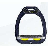 Produktbild von Flex-On Safe-On Sicherheitssteigbügel mit schrägem Grip in Braun Grau Schwarz
