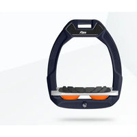 Produktbild von Flex-On Safe-On Sicherheitssteigbügel mit Schräggriff in Braun Grau Orange