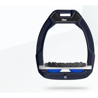 Produktbild von Flex-On Safe-On Sicherheitssteigbügel mit Ultra Grip für Reiter in Braun Grau Blau