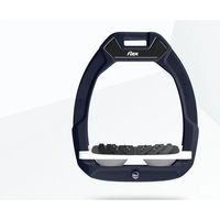 Produktbild von Flex-On Safe-On Sicherheitssteigbügel mit Ultra Grip für Reiter in Braun Weiß Grau