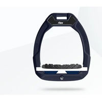 Produktbild von Flex-On Safe-On Sicherheitssteigbügel mit Ultra Grip für Reiter in Braun Weiß Marine
