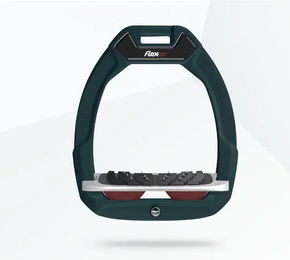 Flex-On Safe-On Sicherheitssteigbügel mit Ultra Grip für Reiter in Grün, Grau oder Bordeaux – Bild 1 von 1