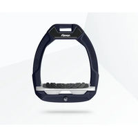 Produktbild von Flex-On Safe-On Sicherheitssteigbügel mit Ultra Grip für Reiter in Grün Grau Weiß