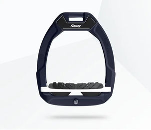 Flex-On Safe-On Sicherheitssteigbügel mit Ultra Grip für Reiter in Grün Weiß Schwarz – Bild 1 von 1