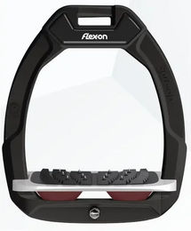 Flex-On Safe-On Sicherheitssteigbügel mit Ultra Grip für Reiter in Schwarz Grau Bordeaux – Bild 1 von 1