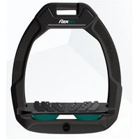 Produktbild von Flex-On Safe-On Sicherheitssteigbügel mit Ultra Grip in Schwarz/Schwarz/Grün