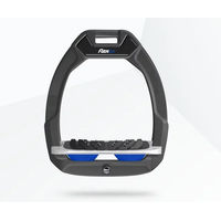 Produktbild von Flex-On Safe-On Sicherheitssteigbügel mit Ultra Grip Neigung in Anthrazit Grau Blau