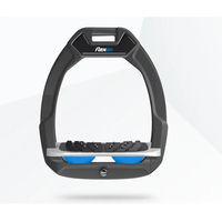 Produktbild von Flex-On Safe-On Sicherheitssteigbügel mit Ultra Grip Neigung in Anthrazit Grau Blau