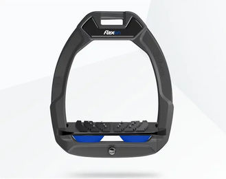 Flex-On Safe-On Sicherheitssteigbügel mit Ultra Grip Neigung in Anthrazit Schwarz Blau – Bild 1 von 1
