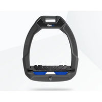 Produktbild von Flex-On Safe-On Sicherheitssteigbügel mit Ultra Grip Neigung in Anthrazit Schwarz Blau