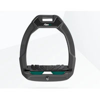 Produktbild von Flex-On Safe-On Sicherheitssteigbügel mit Ultra Grip Neigung in Anthrazit Schwarz Grün