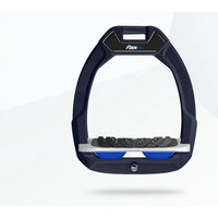 Produktbild von Flex-On Safe-On Sicherheitssteigbügel mit Ultra Grip Neigung in Blau Grau Blau
