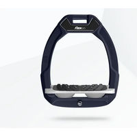Produktbild von Flex-On Safe-On Sicherheitssteigbügel mit Ultra Grip Neigung in Blau/Grau/Grau