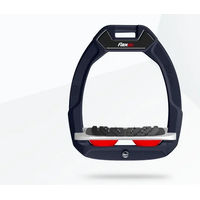 Produktbild von Flex-On Safe-On Sicherheitssteigbügel mit Ultra Grip Neigung in Blau Grau Rot