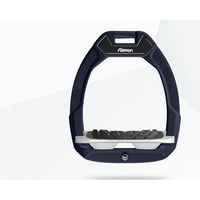 Produktbild von Flex-On Safe-On Sicherheitssteigbügel mit Ultra Grip Neigung in Blau Grau Weiß