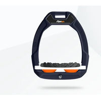 Produktbild von Flex-On Safe-On Sicherheitssteigbügel mit Ultra Grip Neigung in Blau Weiß Orange