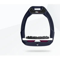 Produktbild von Flex-On Safe-On Sicherheitssteigbügel mit Ultra Grip Neigung in Blau Weiß Purpur