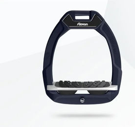 Flex-On Safe-On Sicherheitssteigbügel mit Ultra Grip Neigung in Bordeaux Grau Schwarz – Bild 1 von 1
