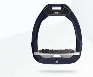 Flex-On Safe-On Sicherheitssteigbügel mit Ultra Grip Neigung in Bordeaux/Gris/Gris Flex – Bild 1 von 1