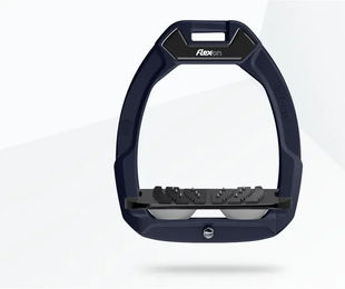 Flex-On Safe-On Sicherheitssteigbügel mit Ultra Grip Neigung in Bordeaux/Gris/Gris Flex – Bild 1 von 1