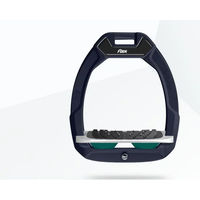 Produktbild von Flex-On Safe-On Sicherheitssteigbügel mit Ultra Grip Neigung in Braun Grau Grün